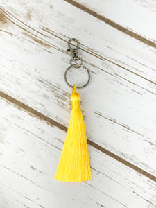 Small Silk Tassel Keychains