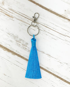 Small Silk Tassel Keychains