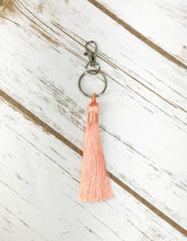 Load image into Gallery viewer, Small Silk Tassel Keychains