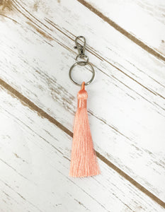 Small Silk Tassel Keychains