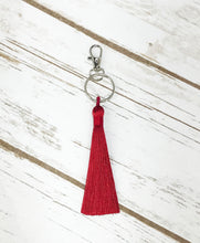 Load image into Gallery viewer, Small Silk Tassel Keychains