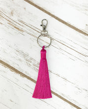 Load image into Gallery viewer, Small Silk Tassel Keychains