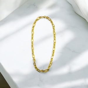 Stainless Steel Rolo Cable Chain Necklace - N762