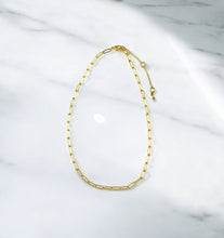 Load image into Gallery viewer, Smooth Paperclip Chain Necklace - N783