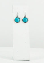 Load image into Gallery viewer, Turquoise Dangle Earrings - E19-2295