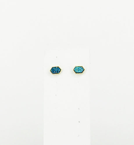 Bohemian Druzy Stud Earrings - E19-2746