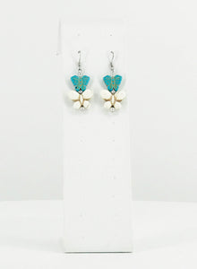 Glass Bead Dangle Earrings - E19-293