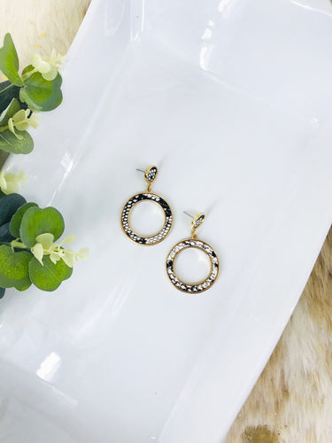 Snake Pendant Stud Earrings - E19-3320