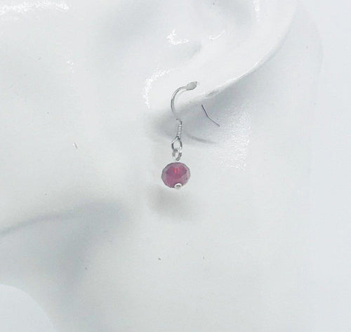 Glass Bead Dangle Earrings - E19-254