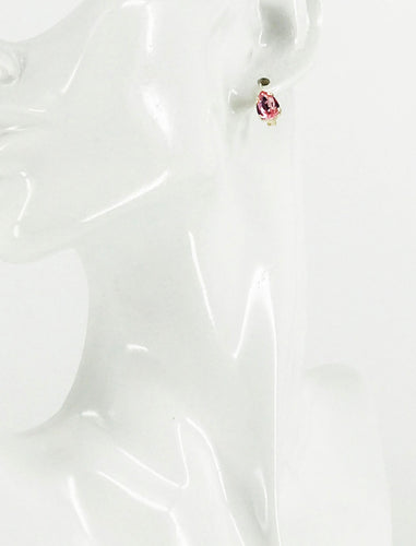 Pear Shape Crystal Earrings - E19-2552