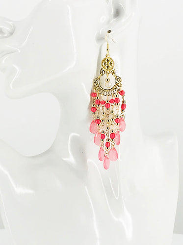 Bohemian Rhinestone Dangle Earrings - E19-3102