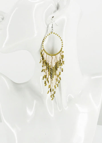 Bohemian Long Beaded Tassel Earrings - E19-3104