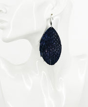 Load image into Gallery viewer, Genuine Leather Earrings - E19-3496