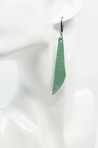 Genuine Leather Drop Earrings - E19-410