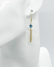 Load image into Gallery viewer, Rhinestone Dangle Earrings - E19-603