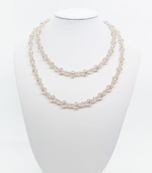 32" Glass Bead Necklace - N223